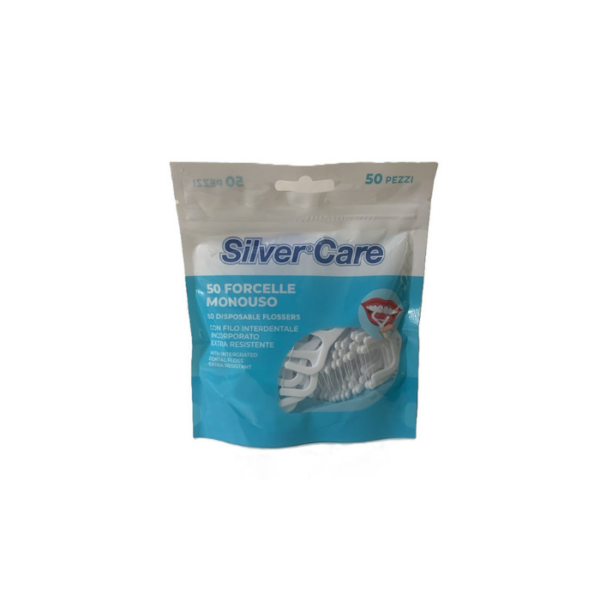 Flossers Disposable Tooth Pick Dentonet Silver Care