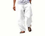 Linen Casual Pants - Image 