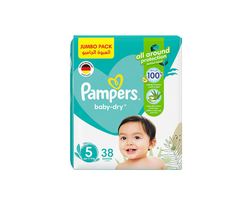 69 Baby Diapers Size 5 Pampers - Image 1