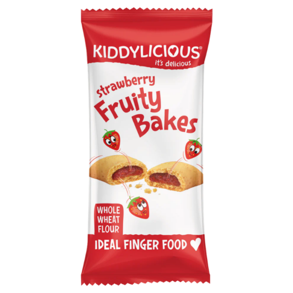 Kiddylicious Kids Fruity Baked Snack Strawberry