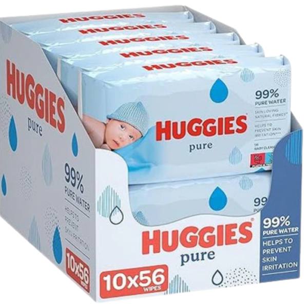 Pure Baby Water Wipes Huggies