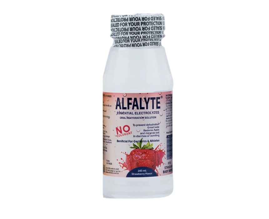7 Alfalyte Strawberry Electrolyte Drink - Image 1