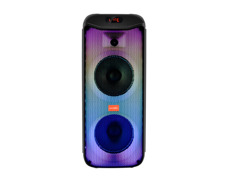 7 ADS Multimedia Bluetooth Speaker With Fire Flame LED Light - Image 1