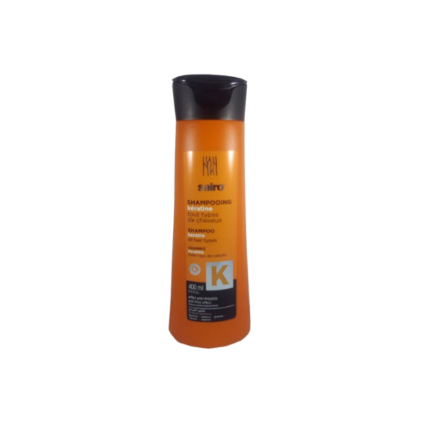 Sairo Keratin Shampoo for All Hair Types 400ml
