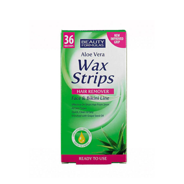 Face & Bikini Wax Strips Beauty Formulas
