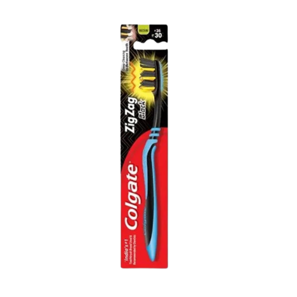 Toothbrush Zigzag Charcoal Colgate