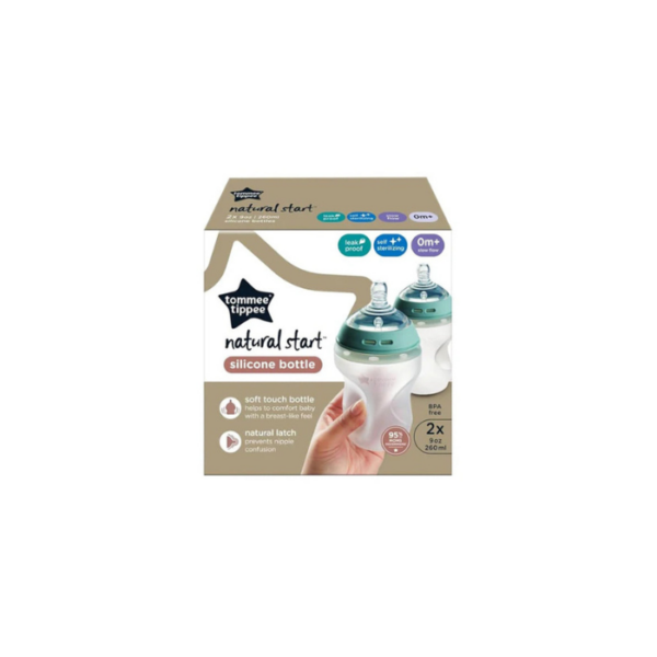 Silicone Bottle Natural Start Tommee Tippee