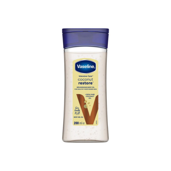 Body Gel Oil Coconut Restore Vaseline
