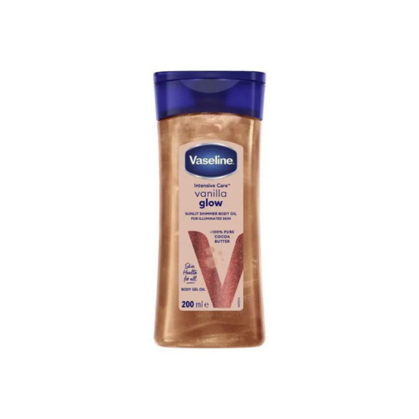 Body Gel Oil Vanilla Glow Vaseline