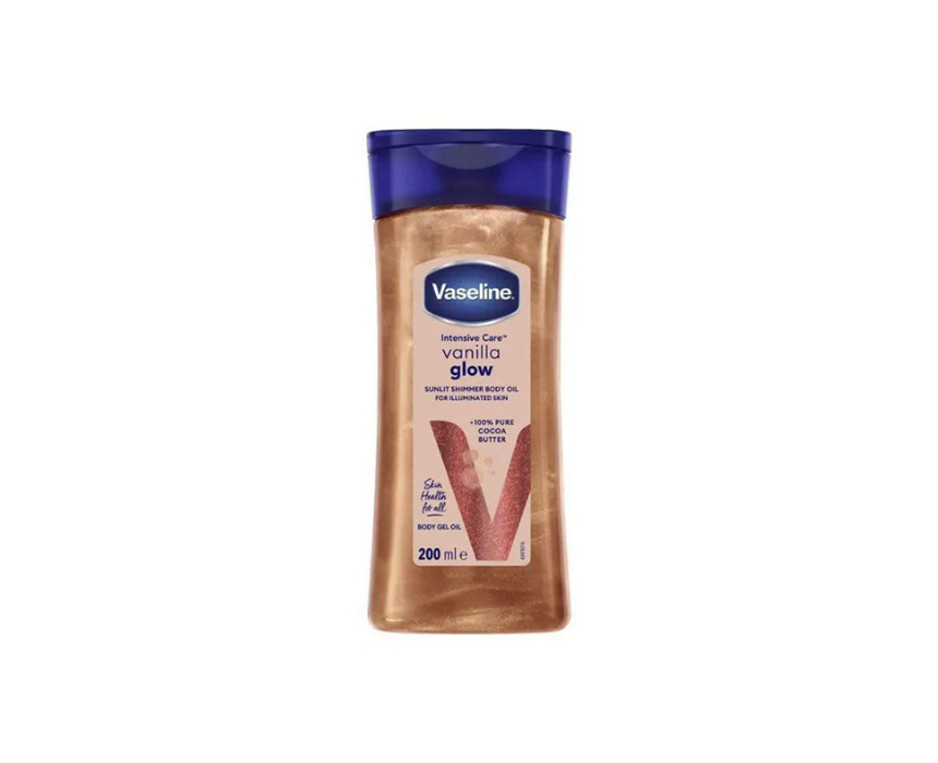 785 Body Gel Oil Vanilla Glow Vaseline - Image 1