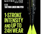 Maybelline Black Waterproof Eyeliner - Image 