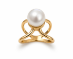 Pearl Knot Scarf Ring - Image 