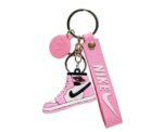 Pink Nike Air Jordan 3D PVC Keychain - Image 