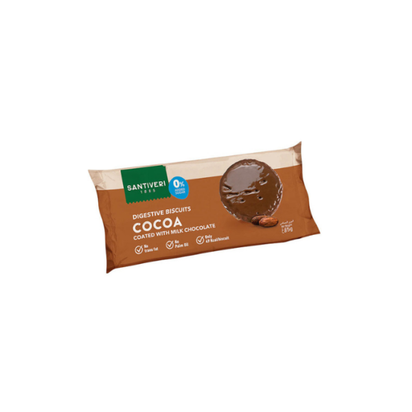 Digestive Biscuits Cocoa Milk Santiveri