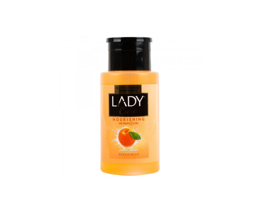 826 Acetone Pump Peach Lady Care 210 ml - Image 1