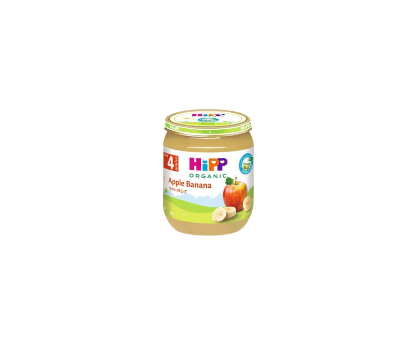 835 Baby Food Apple Banana Hipp - Image 1