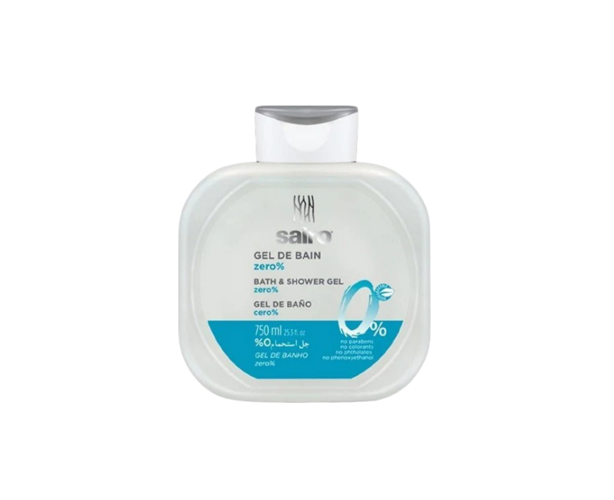 84 Sairo Zero% Shower Gel 750ml - Image 1