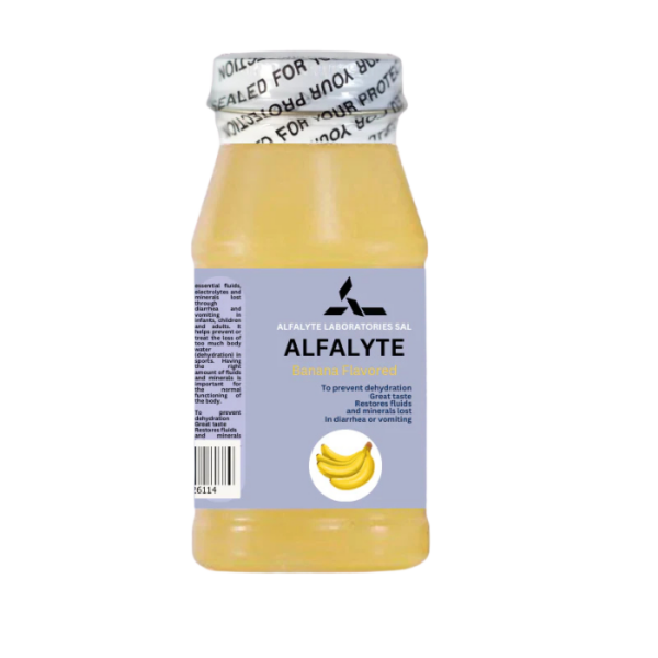 Alfalyte Banana Flavor Essential Electrolytes For Recovery