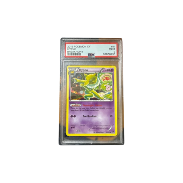 Hypno PSA Nine Pokémon Card