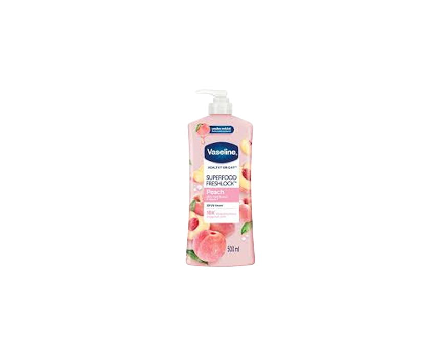 900 Body Lotion Superfood Peach Vaseline - Image 1