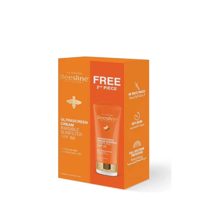 BeeslineUltrascreenCreamInvisibleSpf50_1_1Free Beesline Ultrascreen Cream Invisible Spf50 Buy 1 Get 1