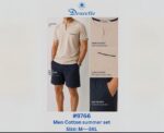 Doucette Men’s Cotton Summer Pyjama Set - Image 