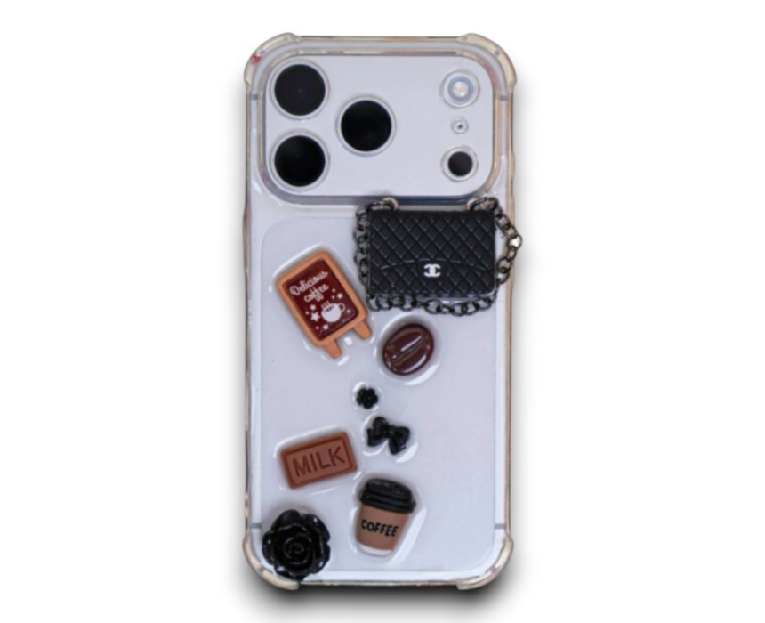 Kawaii Collection Coffee Lover Cute Kawaii Phone Case - Image 1