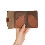 The Maro – Leather Trifold Wallet - Image 