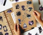 Gothic Style Transparent Sticker - Image 