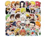One Piece Chibi Sticker - Image 
