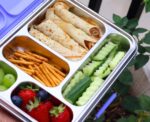 Stainless Steel 5 Compartment Bento Lunch Box - Image 
