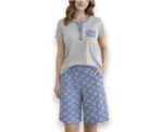 Doucette Women’s Cotton Short Pyjama Set - Image 