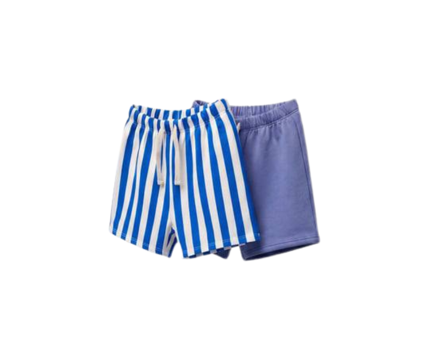 Untitled design (1) Kids Blue Shorts Pack - Image 1