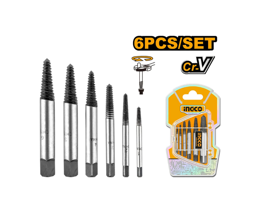 Untitled design (10) Screw Extractor Set INGCO - Image 1