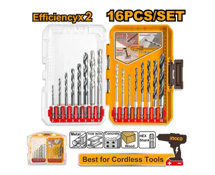 Untitled design (12) Drill Bits Set INGCO - Image 1