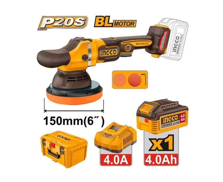Untitled design (12) Cordless Car Polisher INGCO - Image 1