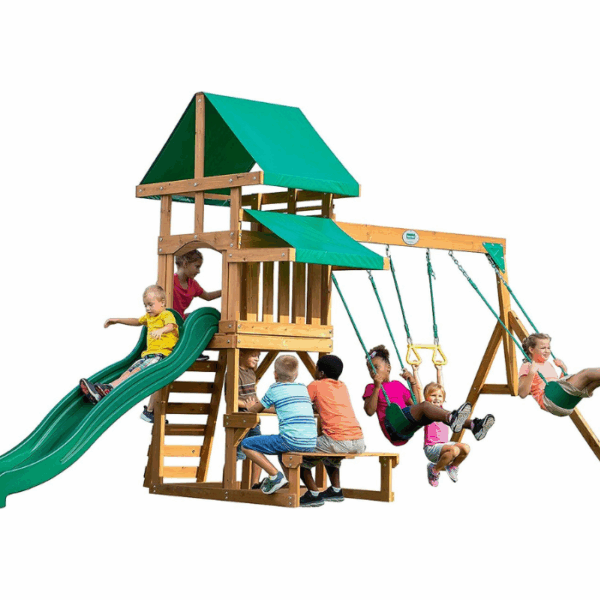 Cedar Swing Set