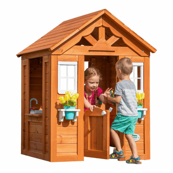 Kids Wooden Playhouse