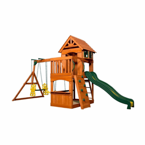 Wooden Swing Playset