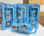 Kids Stainless Straw Bottle - Image 