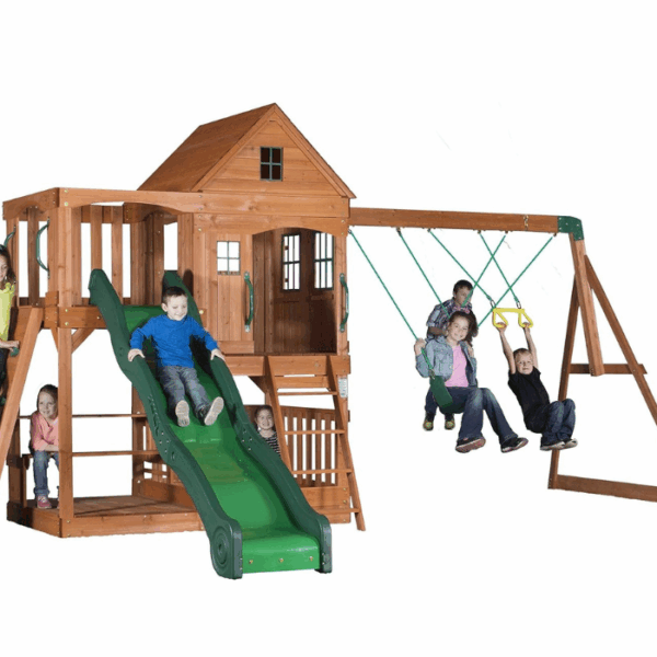 Wooden Swing Set