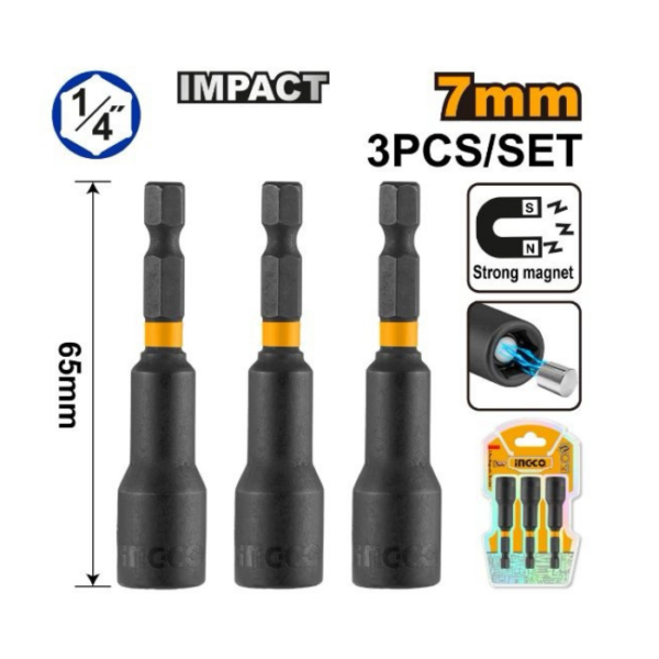 Magnetic Nut Set INGCO
