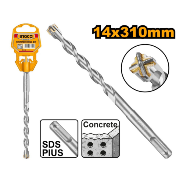 SDS Plus Cross Bit INGCO