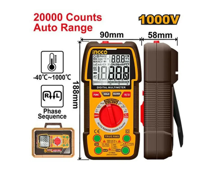 Untitled design (33) Digital Multimeter INGCO - Image 1