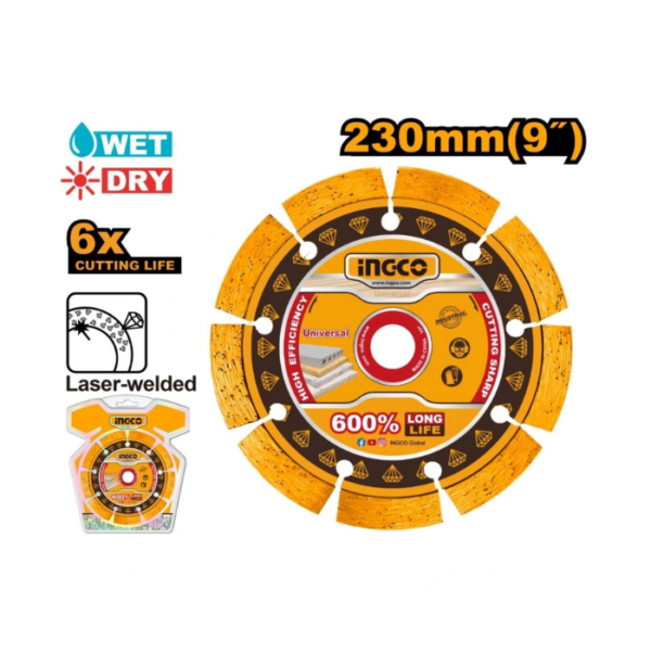 Diamond Cutting Disc INGCO