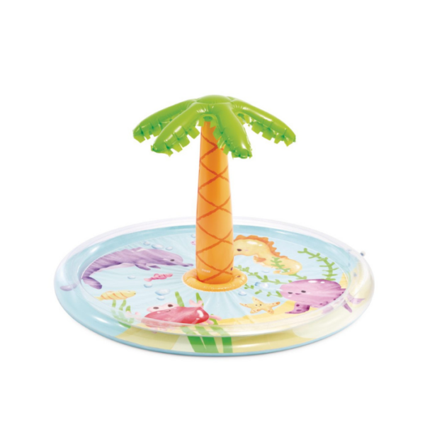 Palm Tree Spray Pool