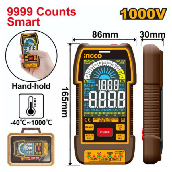 Smart Digital Multimeter INGCO
