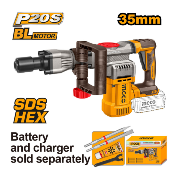 Cordless Demolition Breaker INGCO
