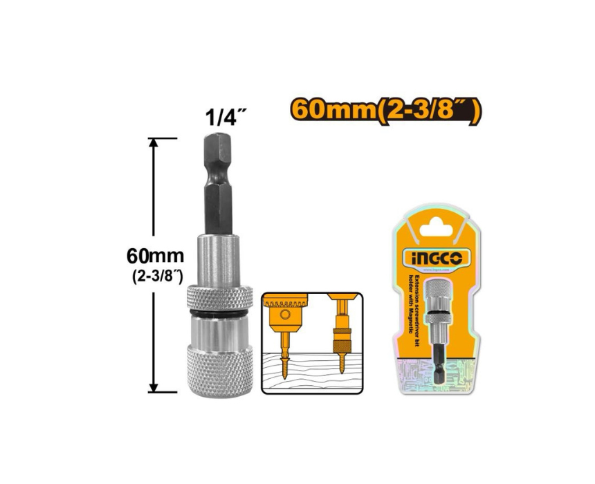 Untitled design (35) Screwdriver Bit Holder INGCO - Image 1