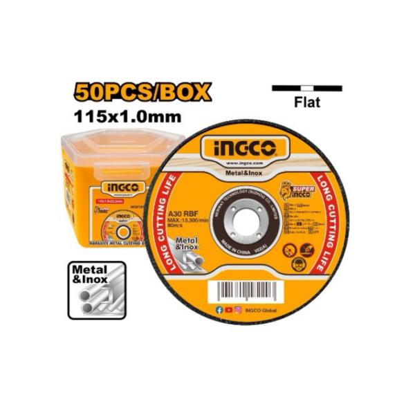 Metal Cutting Disc Set INGCO